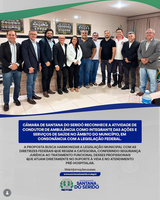 A Câmara de Santana do Seridó reconhece oficialmente a atividade de condutor de ambulância como parte essencial das ações e serviços de saúde no município, em conformidade com a legislação federal.