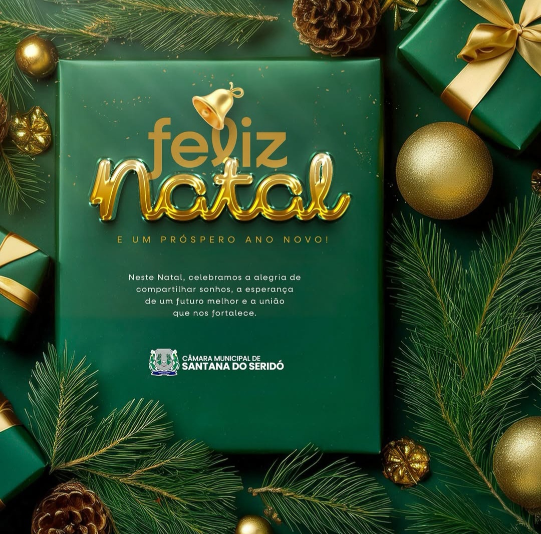 A Câmara Municipal deseja a todos um Feliz Natal 